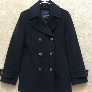 Lands’ End Women’s Wool Pea Coat
